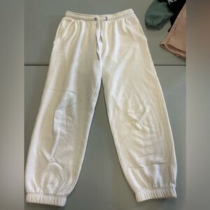 AEROPOSTALE Cream Sweatpants Size Small
